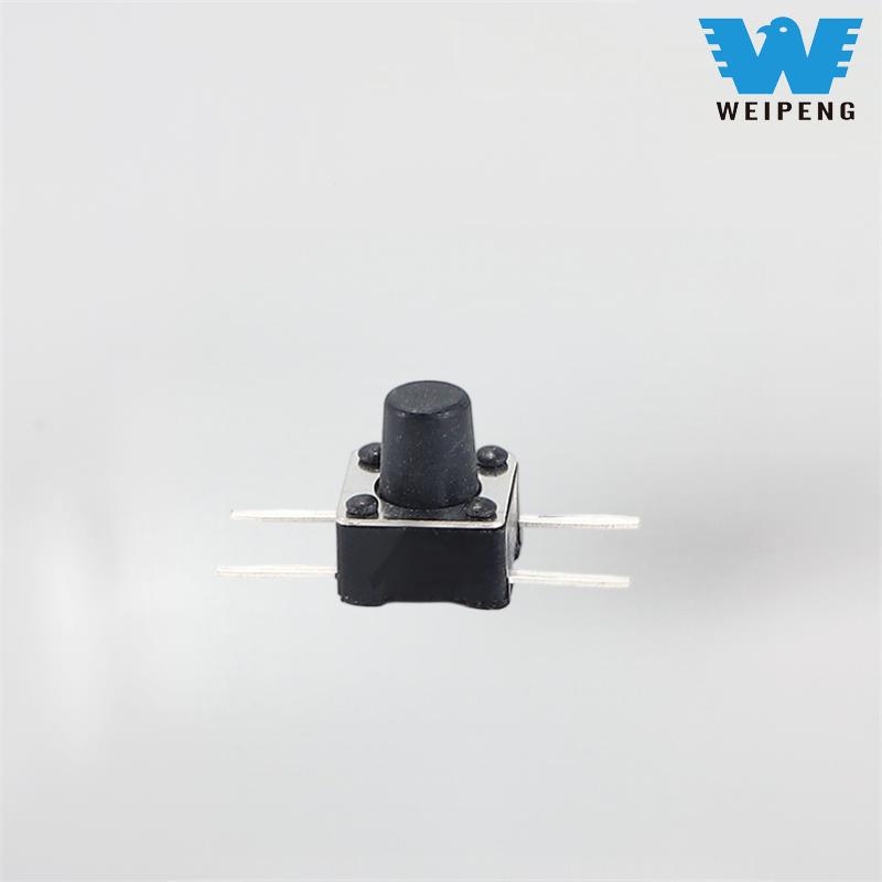 Przełącznik dotykowy 6X6 SMD, płaski, cztery piny