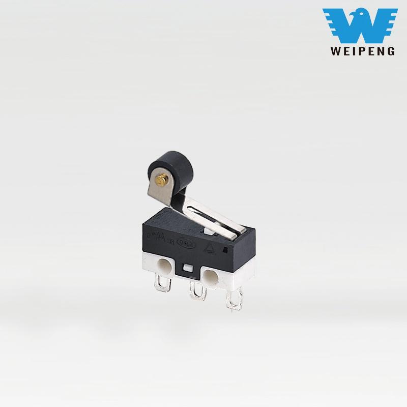 Przełącznik kliknięcia myszy na statywie Micro z prostymi i wygiętymi pinami