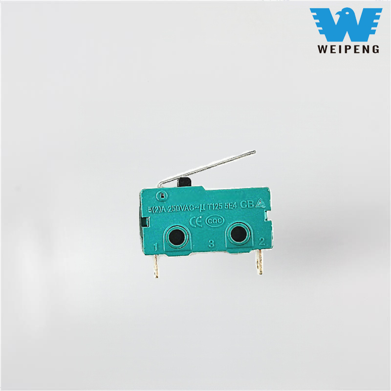 Mikroprzełącznik rolkowy dwu-/trzybolcowy 5A