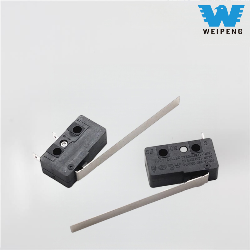 Wyłącznik krańcowy podróży z wygiętą dźwignią/uchwytem/rolką miedzianą