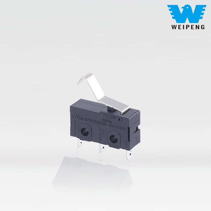 Weipeng 5A 125 V/250 V Podgrzewacz wody Podróżny, odporny na wysokie temperatury 3-pinowy mikroprzełącznik